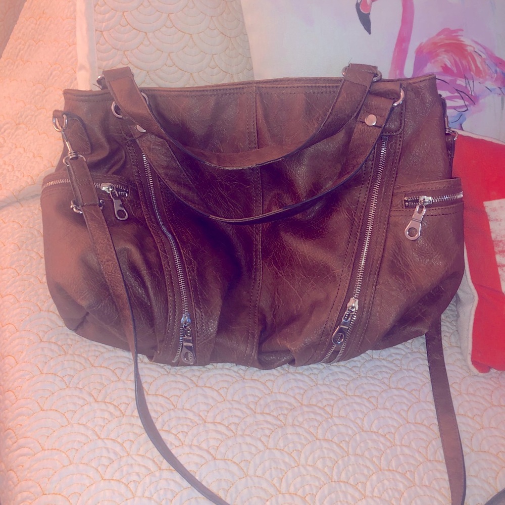 Styleco large faux leather purse